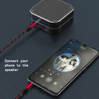 3.5mm AUX Audio Cable – Braided Stereo Jack for Car, Phone & Speakers