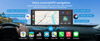 VILSAD 10.25" Wireless CarPlay Display | 4K Dash Cam & Android Auto