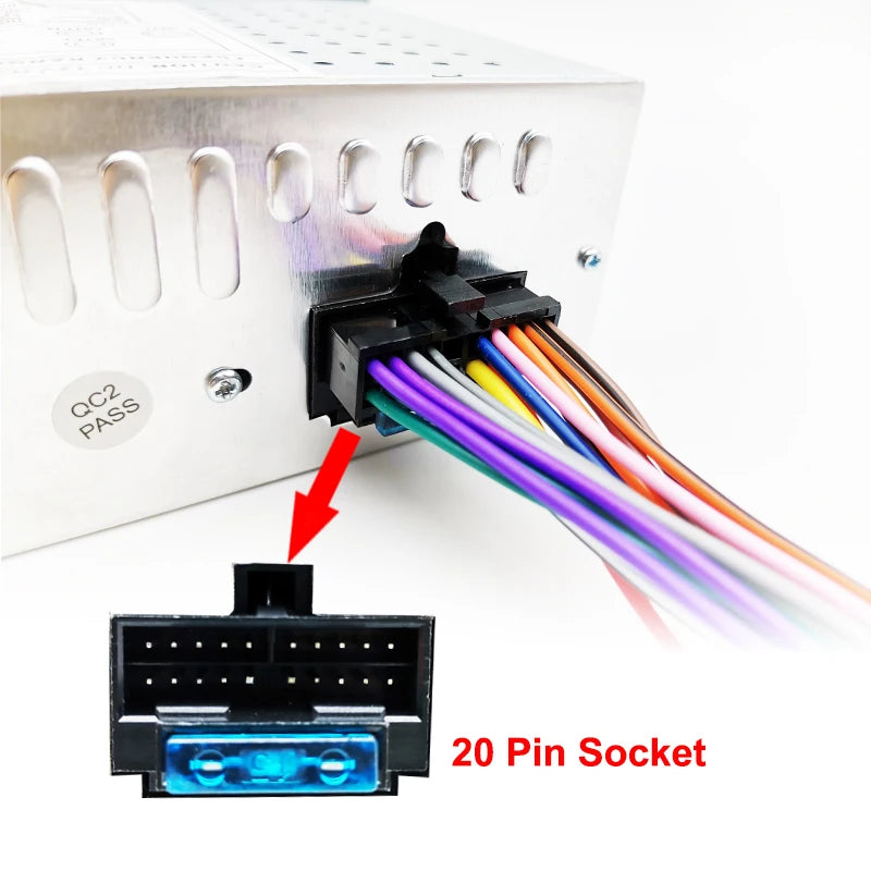 20 Pin to ISO Car Radio Wiring Harness Adapter