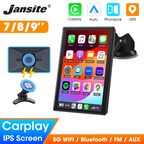 VILSAD 7" / 8" / 9" Wireless CarPlay Display – Full HD Touchscreen Monitor with Apple CarPlay & Android Auto