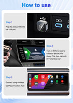 Wireless CarPlay Adapter | Convert Wired CarPlay to Wireless in Seconds