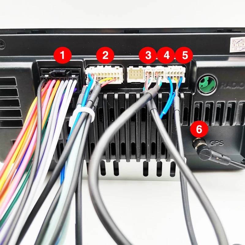 Universal 16-Pin Android Car Stereo Wiring Harness Kit