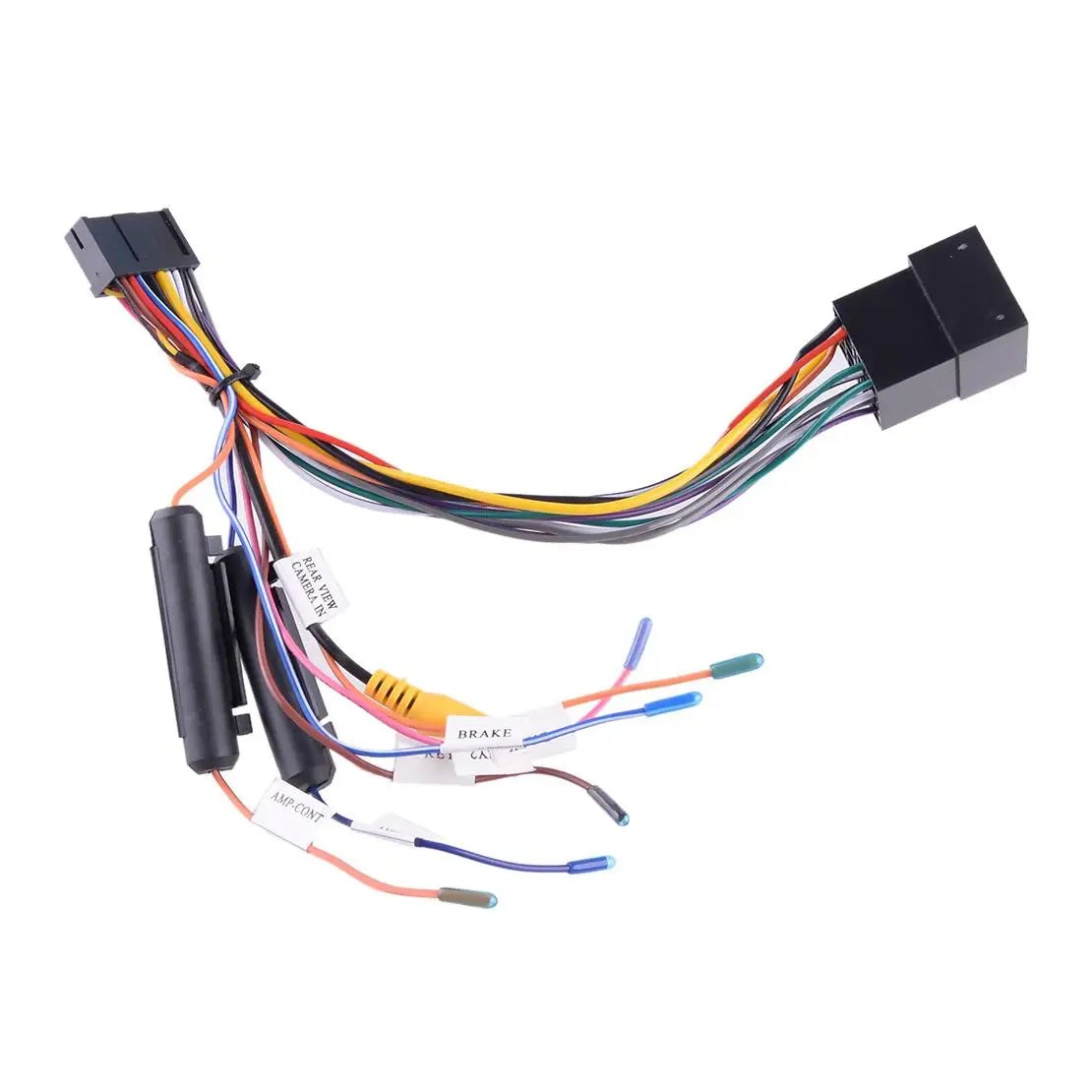 Android ISO Car Stereo Radio Wiring Harness Cable Connector Adapter Universal