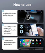 Wireless CarPlay Adapter | Convert Wired CarPlay to Wireless in Seconds