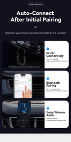 Bluetooth AUX Adapter for Car – Wireless Music Receiver 3.5mm Jack Bluetooth 5.0
