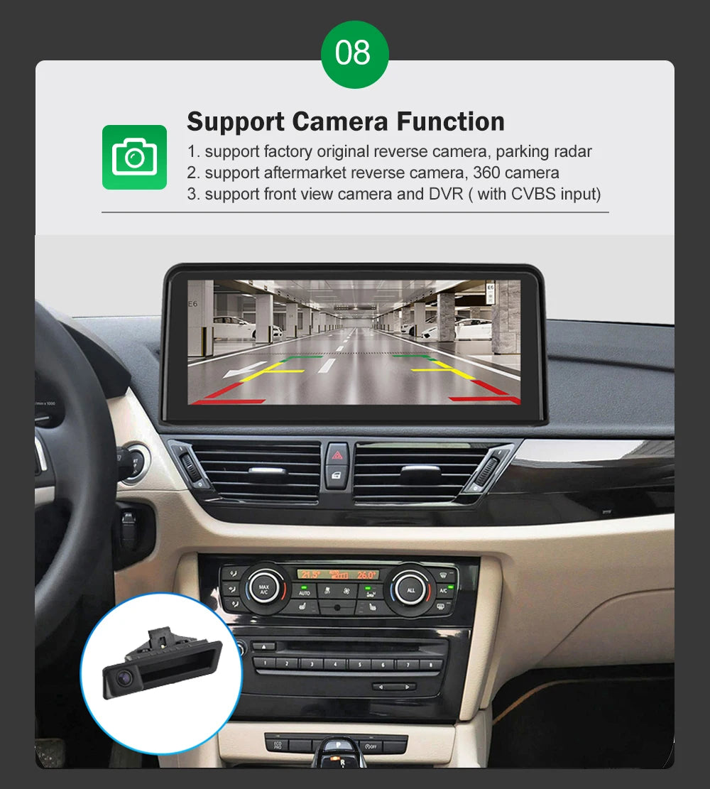 BMW X1 E84 CarPlay Screen 10.25" | Wireless & Android Auto