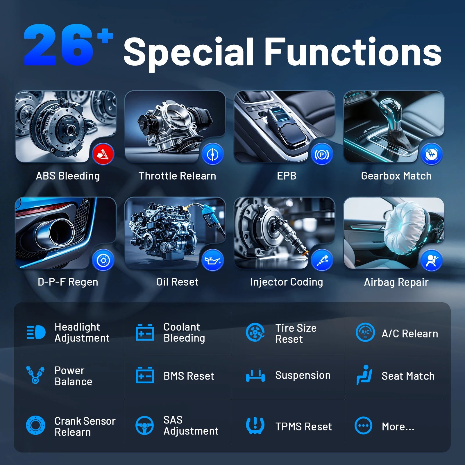 XTOOL A30M V2.0 OBD2 Scanner | Full System Diagnostic Tool