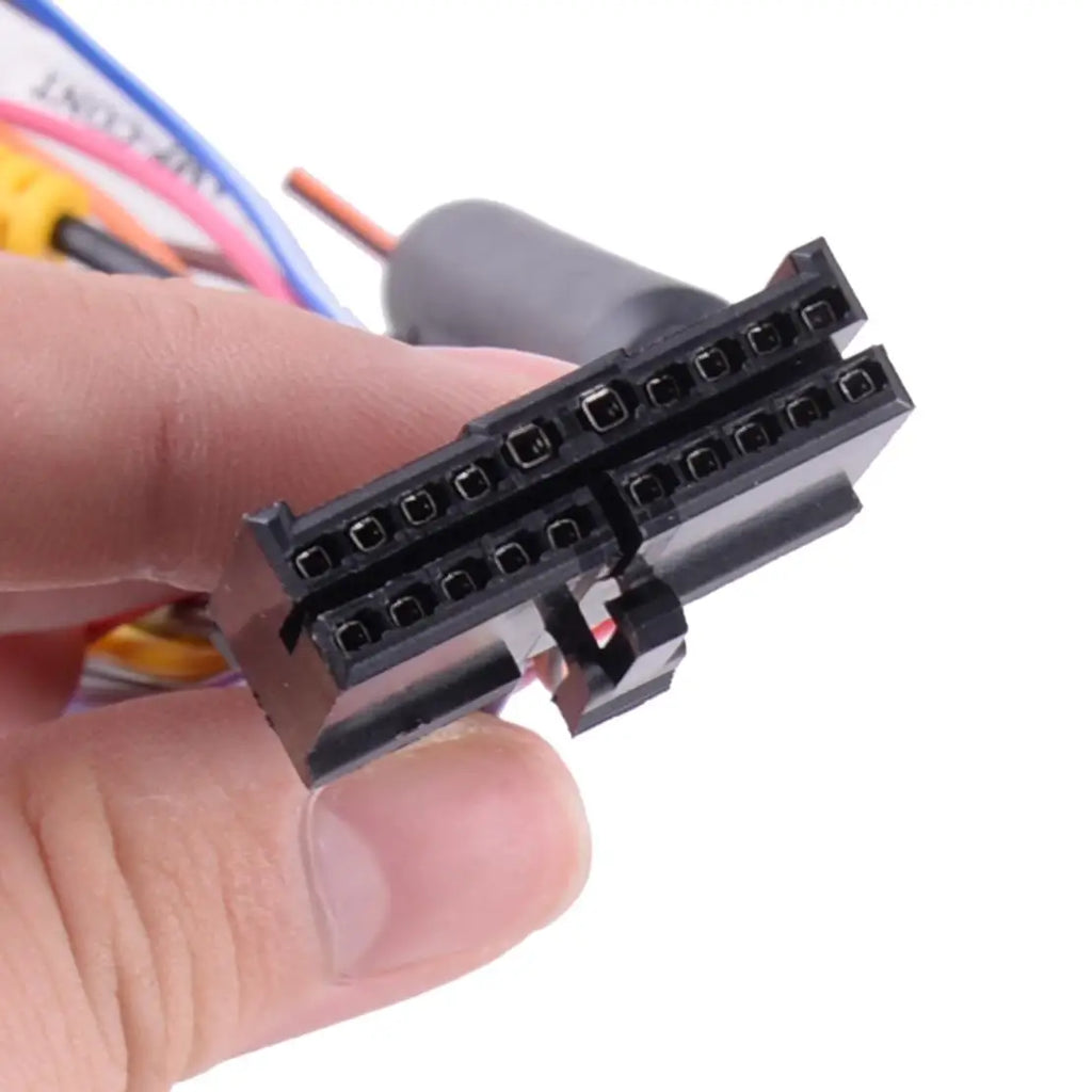 Android ISO Car Stereo Radio Wiring Harness Cable Connector Adapter Universal