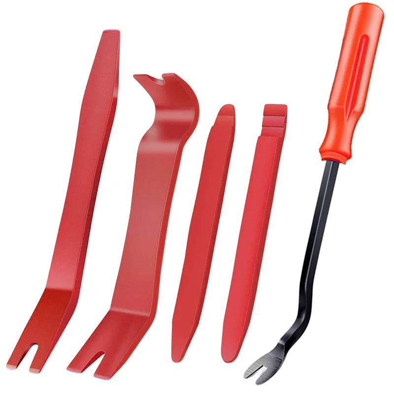 Car trim removal tool set