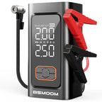 Portable Car Jump Starter with Air Compressor 2000A | 30000mAh Power Bank