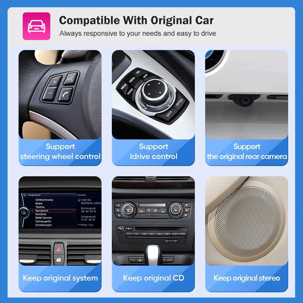 BMW X1 E84 CarPlay Screen 10.25" | Wireless & Android Auto