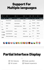 VILSAD 10" Android Car Stereo | Wireless CarPlay, GPS & Backup Camera