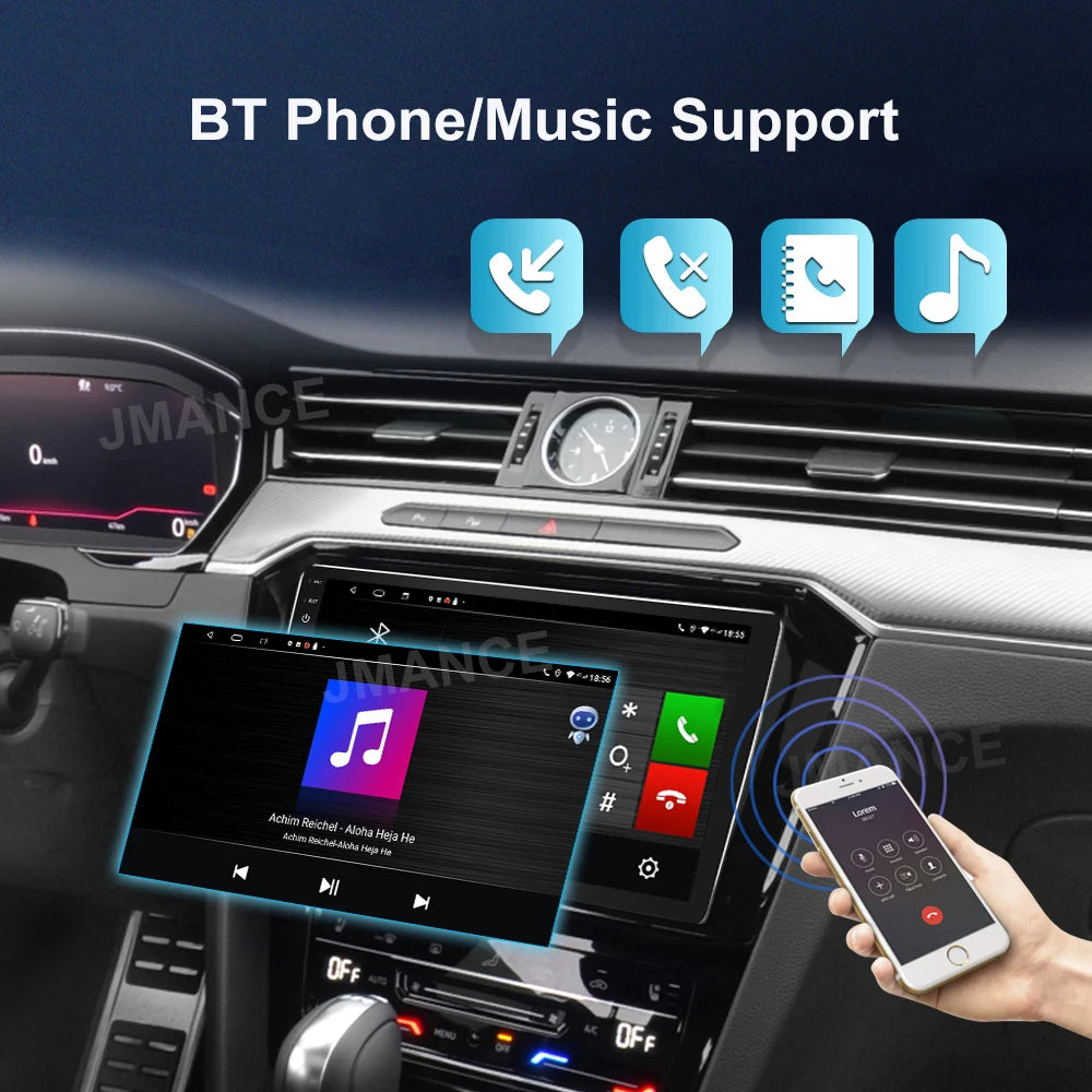 VILSAD 10" Android Car Stereo | Wireless CarPlay, GPS & Backup Camera