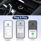 Wireless CarPlay Adapter | Convert Wired CarPlay to Wireless in Seconds