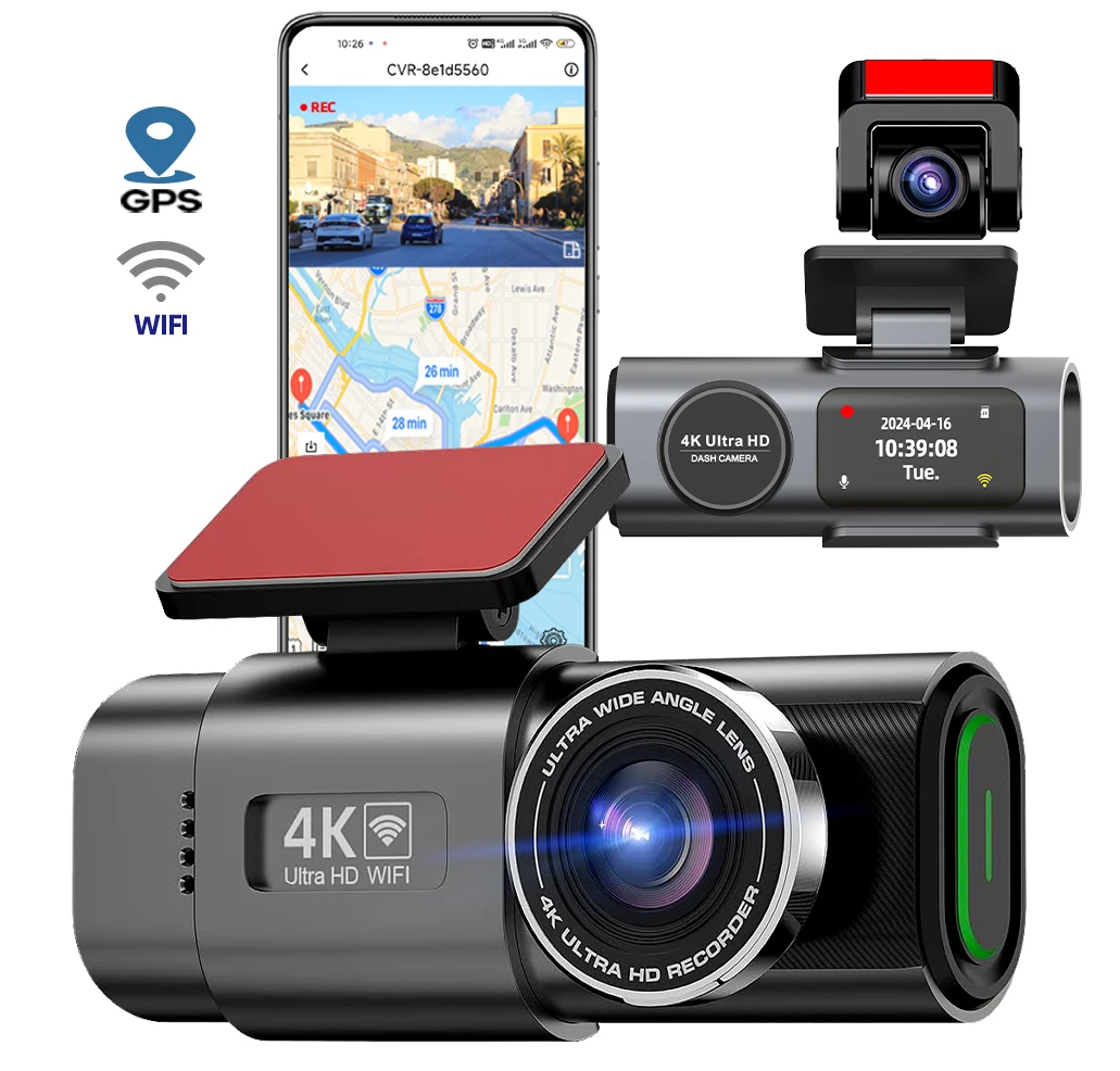 VILSAD 4K Smart Dash Cam Pro