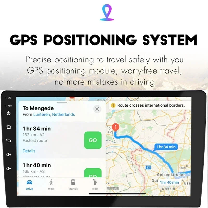 VILSAD 10" Android Car Stereo | Wireless CarPlay, GPS & Backup Camera